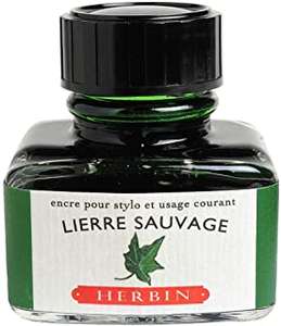 J.Herbin 13037T atrament do piór wiecznych, 30 ml, zielony , darmowa wysyłka Prime
