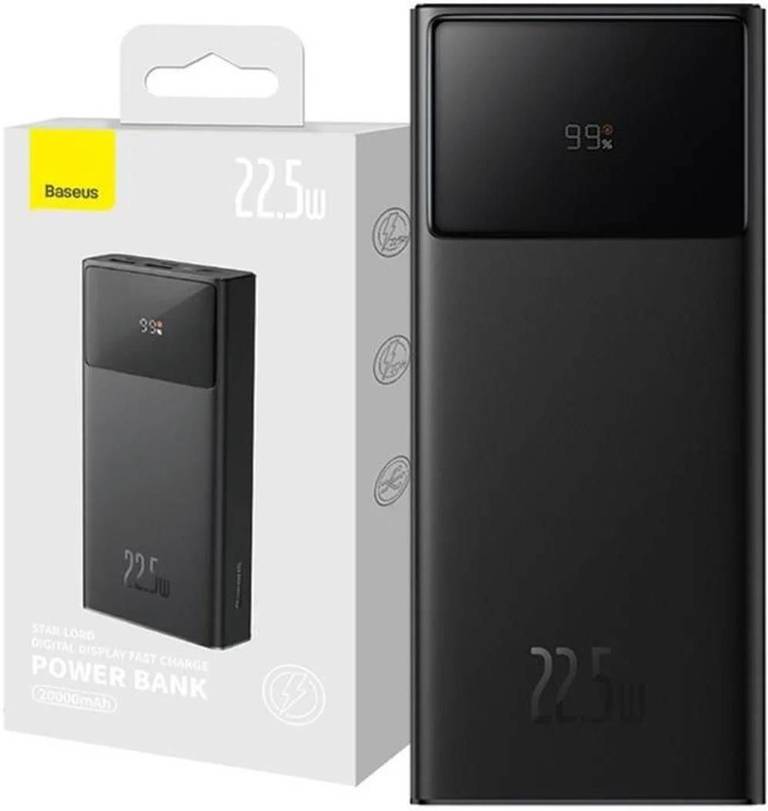 Powerbank Baseus PPXJ080001 Star-Lord 20000mAh 22,5W Czarny