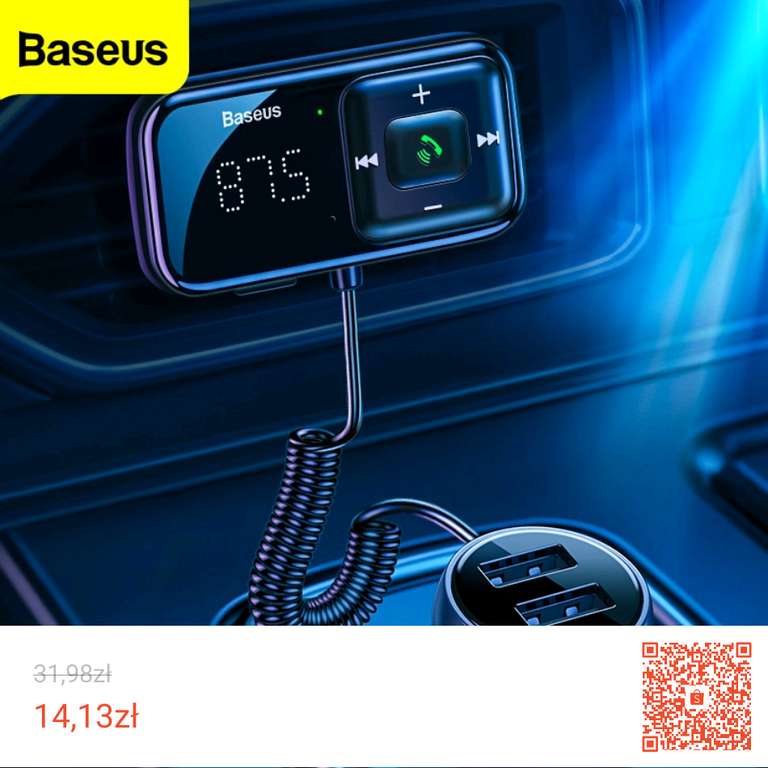 Baseus Transmiter FM T S-16