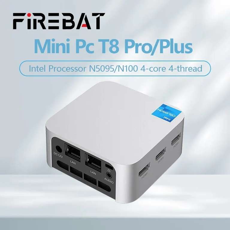 Mini PC FIREBAT T8 Pro Plus N100 16/512 2xLAN