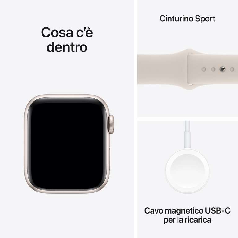 Apple Watch SE (2ª Generacja, 2023) GPS + Cellular 40mm - 247,01 €