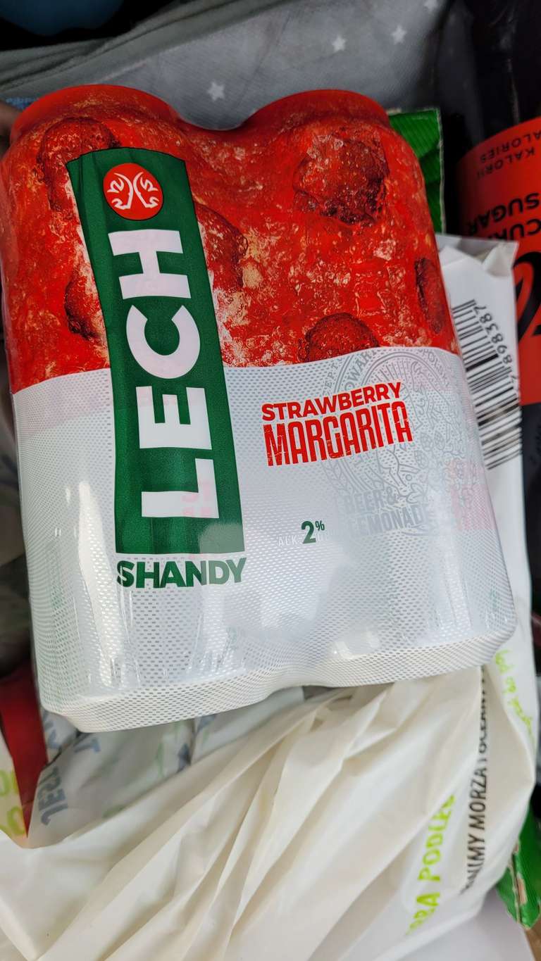 "Piwo" Lech Shandy Margarita 2% biedronka
