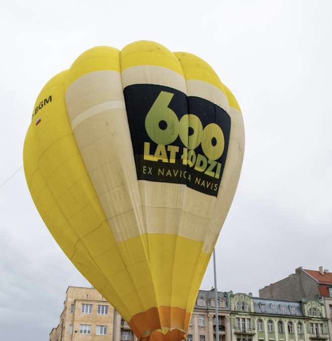 Bezpłatne loty balonem nad Łodzią
