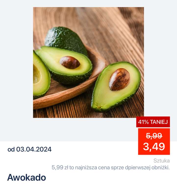 Avocado w Aldi od 03.04