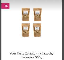 Orzechy nerkowca 2kg - Your Taste Zestaw