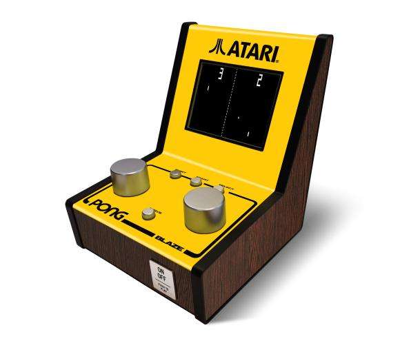 Atari Pong Mini Arcade 12 Retro Games