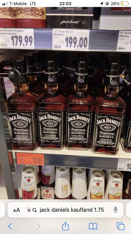 Whiskey Jack Daniels 1,75l Kaufland