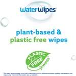 WaterWipes Original ,pozbawione plastiku chusteczki dla niemowląt, 540 sztuk 9 opakowań, nawilżane w 99,9% wodą,