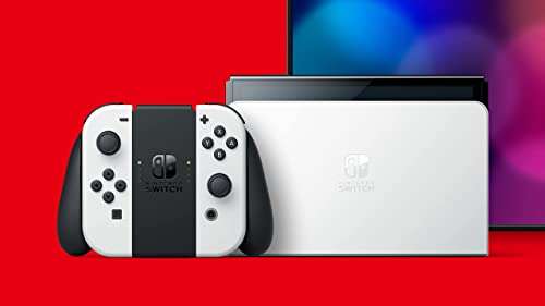 Konsola Nintendo Switch (model OLED) biała ( używana stan bdb ) cena 224,54 €