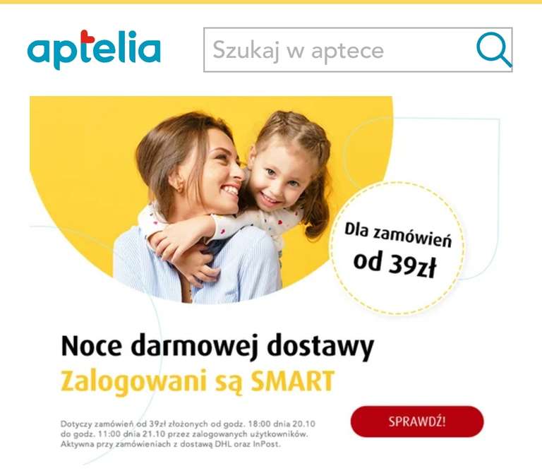 Apteka Aptelia darmowa dostawa od 39 zł