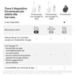 Google Chromecast z Google TV HD Amazon.it [30,23 € + 4,44 €] ~ 157,96 PLN