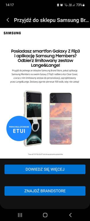 Darmowy cover do smartfona Samsung Galaxy Flip 3