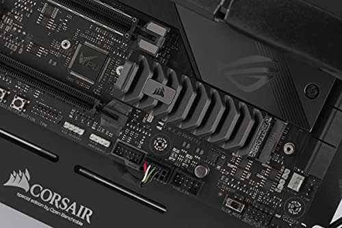 Dysk SSD Corsair MP600 PRO XT 2TB Gen4 PCIe x4 NVMe M.2 z radiatorem (odczyt do 7100 MB/s, zapis do 6800 MB/s)