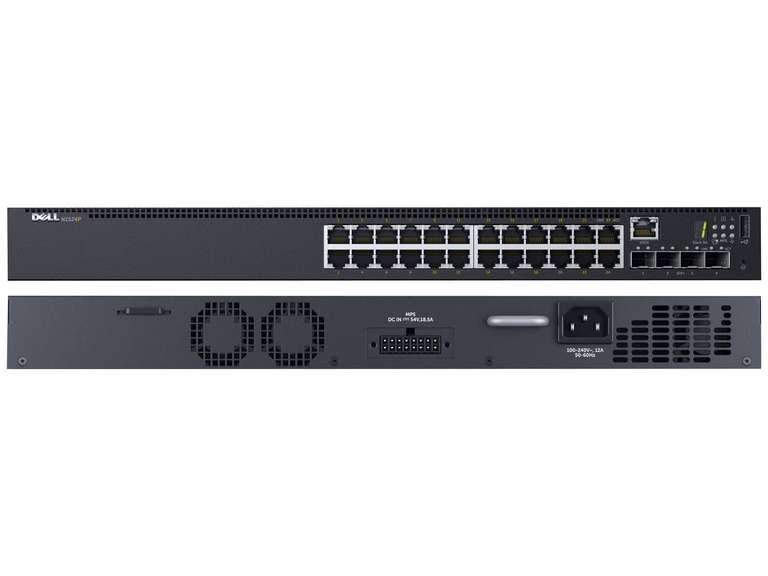 Przełącznik sieciowy Dell N1524P | 24x PoE+ Gigabit | 600 W