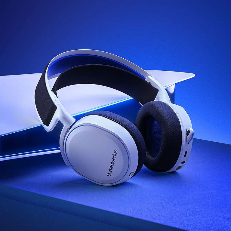 SteelSeries Arctis 9 - Gamingowe Sluchawki Playstation/PC Bluetooth Ponad 20 godzin działania