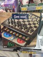10 gier w 1 w drewianym pudełku - Game House Deluxe w Stokrotce + tania Jenga