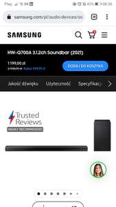 Soundbar Samsung HW-Q700A