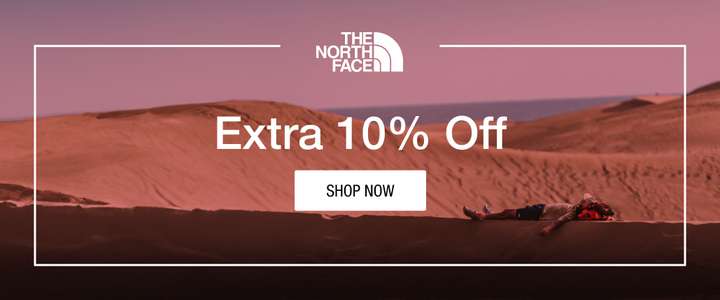 Letnia wyprzedaż w @The North Face - do 50% zniżki online i w wybranych sklepach + dodatkowe 10% rabatu