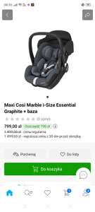 Maxi Cosi Marble i-Size Essential Graphite + baza