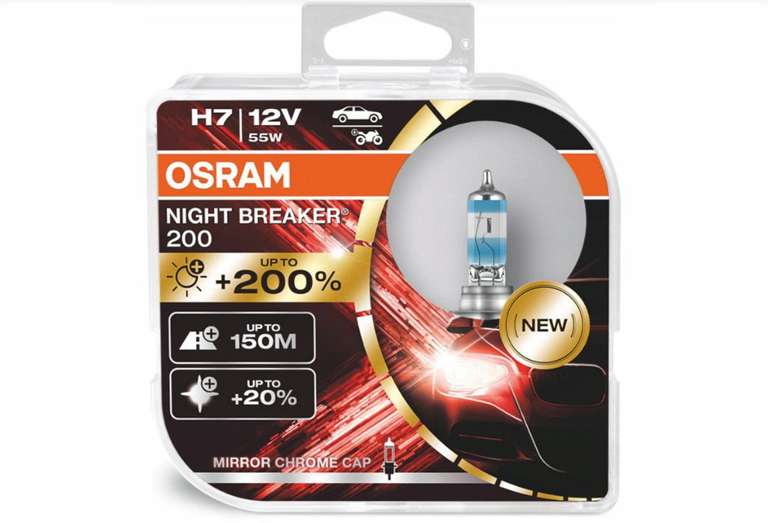 Żarówki Osram 2szt H7 55 W 64210NB200-HCB