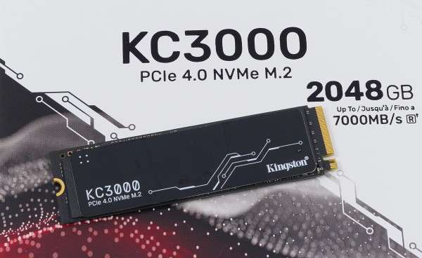 Dysk SSD Kingston KC3000 2TB, wysokie prędkości 7000MB/7000MB/s, NVME M.2 PCI-Gen4