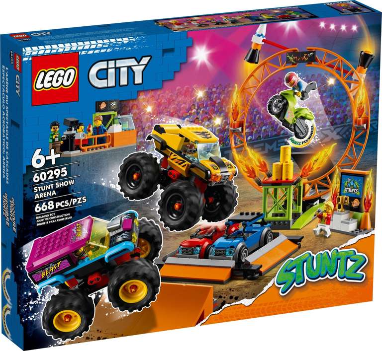 LEGO City 60295 Arena pokazów kaskaderskich na allegro