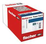Fischer Power-Fast II Wkręty do Płyt Wiórowych (3,0x25), Srebrny, 100 sztuk
