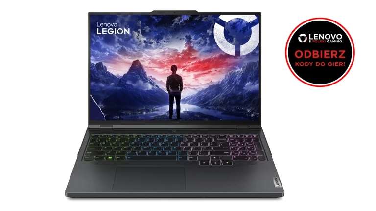Laptop Lenovo Legion Pro 5 Gen 9 16IRX9 83DF004DPB i5-14500HX 16" WQXGA 165Hz 32GB 1000SSD RTX4060 Win11