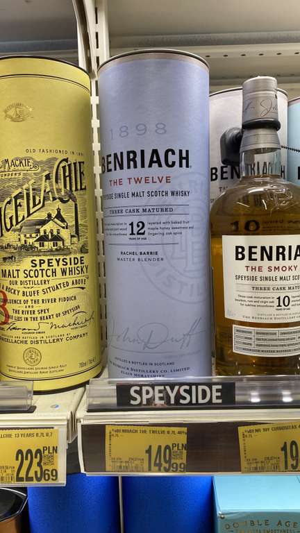 Whisky Benriach The Twelve 46% single malt