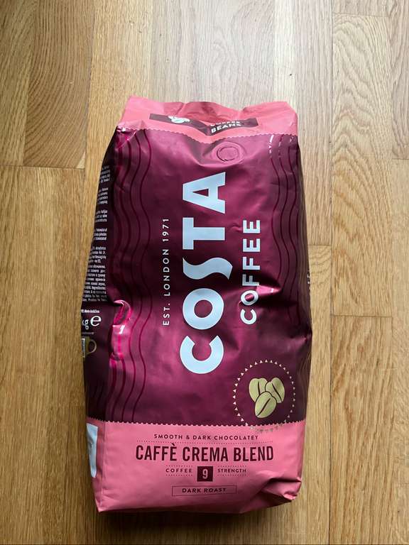 Kawa Costa Caffe Crema Blend 1kg Biedronka
