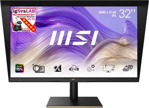 Monitor 4k 32" MSI Summit MS321UPDE IPS 4ms 3840x2160 @ Amazon