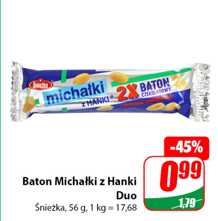 Baton Michałki z Hanki Duo 56g @Dino