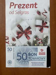 Bon towarowy SELGROS -50 zł przy wydaniu 150 zł (gazetka)