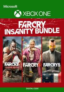 Far Cry Insanity Bundle XBOX (far cry 3/4/5) VPN Argentyna