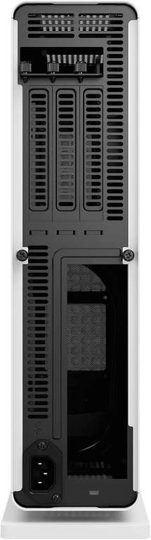 Boîtier PC Gaming Fractal Design Ridge White - Format Slim | PCIe 4.0 Riser Inclus | 2 Ventilos 140mm | USB-C MITX