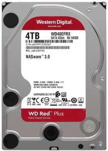Dysk HDD do NAS Western Digital WD Red Plus WD40EFRX 4TB SATA III 3,5" 5400rpm 64MB