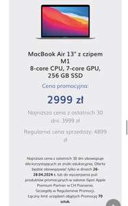 Apple MacBook Air M1 8/256 - Posnania iSpot