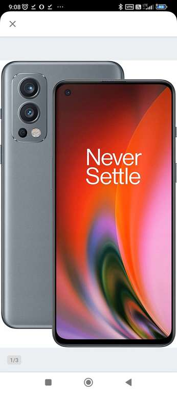 Smartfon OnePlus Nord 2 5G 128GB/8GB - Grey Sierra