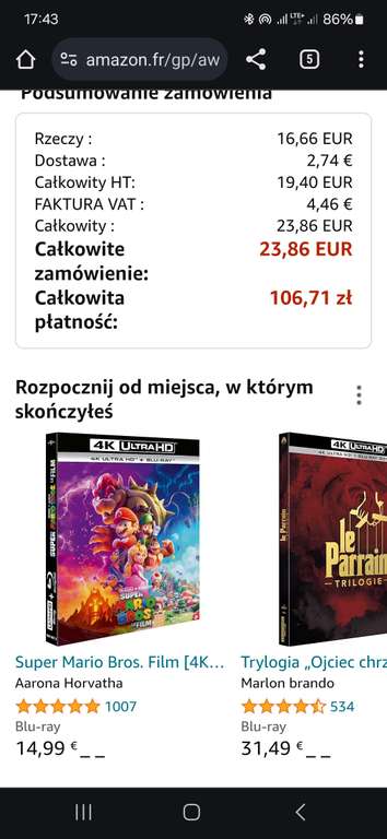 Rzym oba sezony (1 i 2) (PL) Blu-ray 20.5€ + 3,37