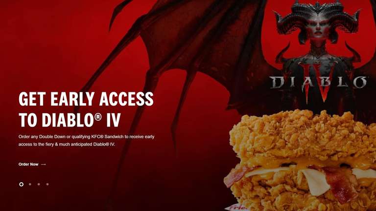 Diablo IV wczesny dostęp beta od KFC - wymagany VPN