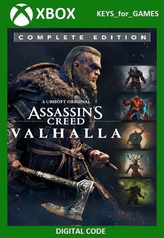 Assassin's Creed: Valhalla - Complete Edition XBOX LIVE Key ARGENTINA VPN