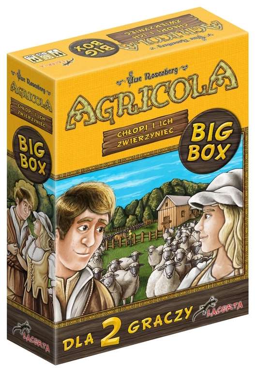 Gra planszowa Agricola: Chłopi i ich zwierzyniec - Big Box