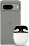 Smartfon Google Pixel 8 256 GB + Pixel Buds Pro bezprzewodowe słuchawki douszne [ 873,20 € ] lub wersja 128 GB [ 812,21 € ]