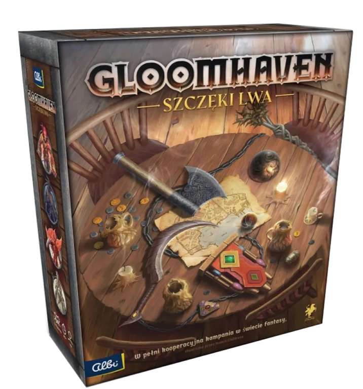 Gloomhaven: Szczęki Lwa gra planszowa