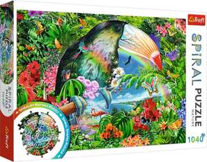 Puzzle Trefl Tropikalne Zwierzęta 1040 Elementów