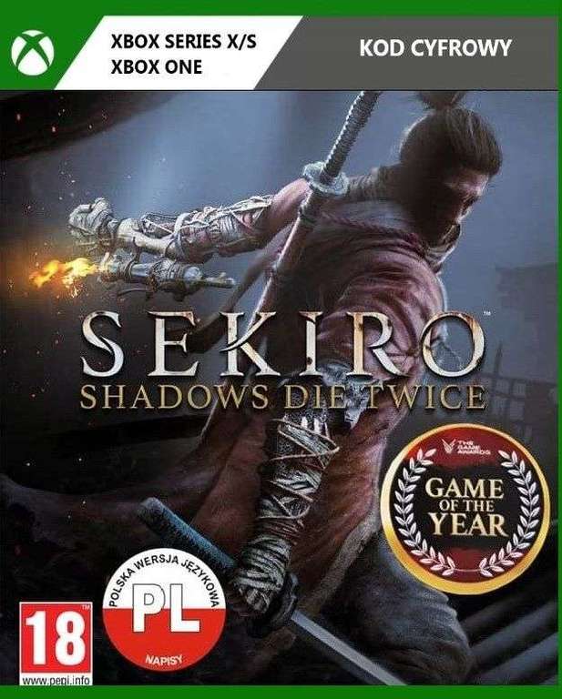 Sekiro: Shadows Die Twice - GOTY Edition XBOX LIVE Key ARGENTINA VPN @ Xbox One
