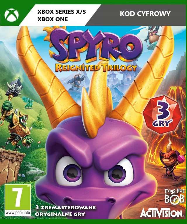 Spyro Reignited Trilogy (Xbox One) Xbox Live Key ARGENTINA VPN @ Xbox One