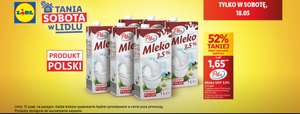 Mleko UHT Pilos 3,5% 1L przy zakupie 6 @Lidl