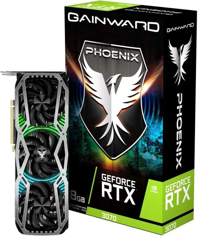 Karta graficzna Gainward RTX 3070 Phoenix 8GB Black Box