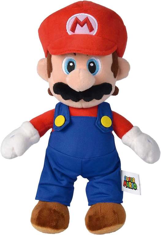 Amazon - Simba 109231010 Nintendo Super Mario Maskotka pluszowa 30 cm Oficjalna licencjonowana Przytulanka